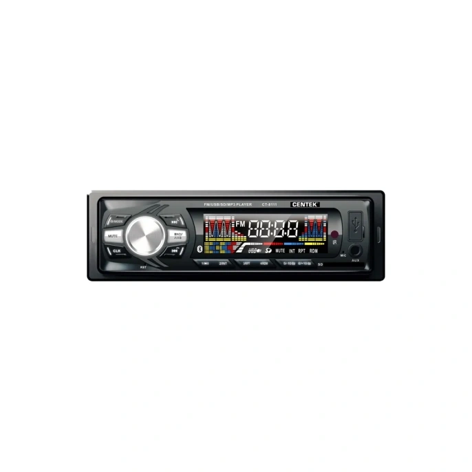 Автомагнитола Centek 4х50 Вт, Bluetooth, SD, MMC, USB, MP3, цветной LED CT-8111