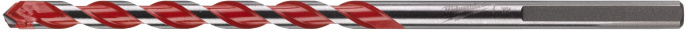 Сверло Milwaukee Премиум 7x150 4932471181 ударное, 3 грани на хвостовике, позволяют сверлить бетон, газобетонные блоки, каменную кладку, шифер и гранит