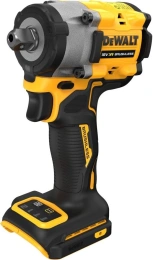 Гайковерт DeWalt DCF922N-XJ (ударный, аккумуляторный, максимальный момент затяжки: 406 Нм, момент на срыв: 610 Нм, тип хвостовика: 1/2" квадрат с удерживающим штифтом, двигатель: бесщеточный, количество режимов: 4, скорость вращения без нагрузки: 0-400/15