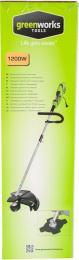 Greenworks Триммер электрический GST1246, {1200W, 45 см} [1301807]