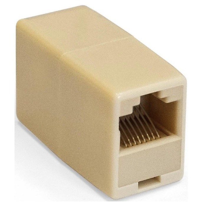 Модуль проходной ExeGate CP45-KJ-UC6 RJ45-RJ45 формата Keystone Jack, Кат.6, неэкранированный EX297269RUS
