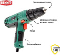 Дрель-шуруповерт HAMMER Flex DRL420А 522508