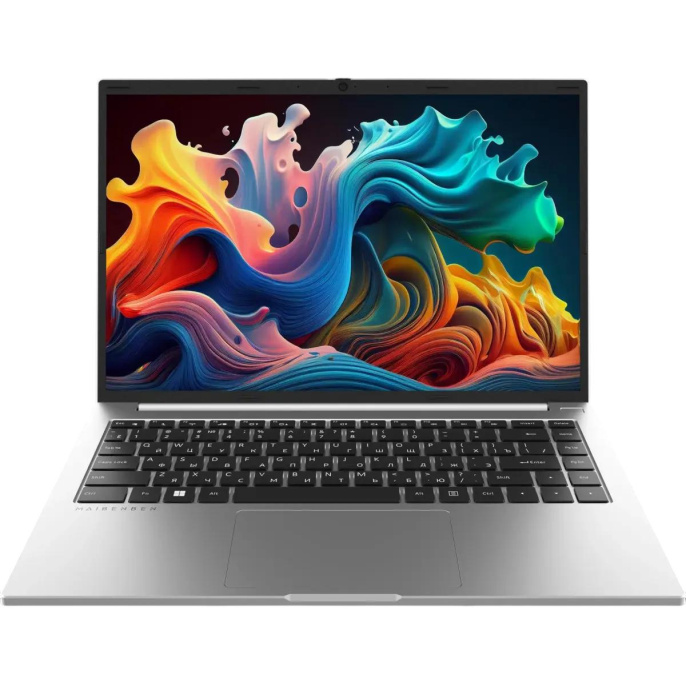 Ноутбук Maibenben S14B-R560UM [S14B-R560UMBQSLSRE0] Silver 14.5" {3K Ryzen 5 6600H/8Gb/512Gb SSD/Linux}