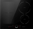 Индукционная варочная поверхность Simfer H60I74S006, стеклокерамика,  независимая, черный