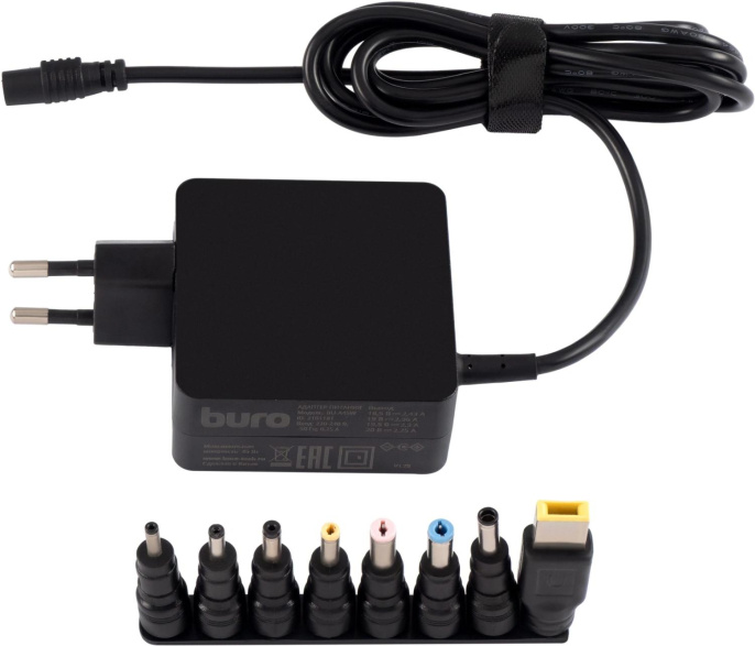 Блок питания Buro BU-A45W автоматический 45W 18.5V-20V 8-коннект. 2.3A от бытовой электросети