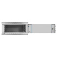 Шкаф телекоммуникационный 19" настенный 4U ExeGate EC-WM-4U.450.G.GREY 19”, 4U, 600x450x280mm ШхГхВ , передняя дверь закаленное стекло, съемные боковые панели, пыле- и влагозащита IP23, светло-серый RAL 7035 EX300251RUS