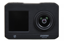 Экшн-камера DIGMA DiCam 420 4K, WiFi, черный [dc420]