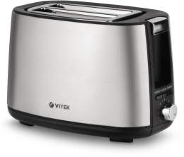 Тостер Vitek VT-7170,  черный/стальной