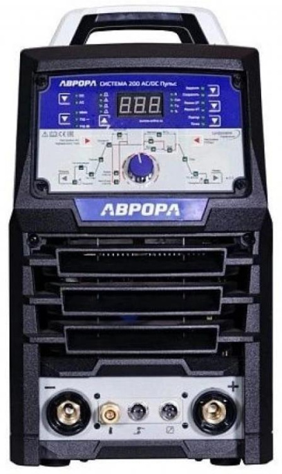 Сварочный аппарат АВРОРА Система 200 AC/DC ПУЛЬС, инвертор [32249]