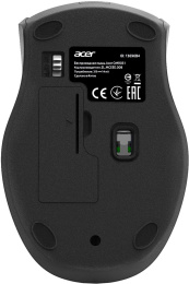 Мышь беспроводная Acer OMR031, радио, оптическая, USB, 1600dpi, черный и синий [zl.mceee.008]