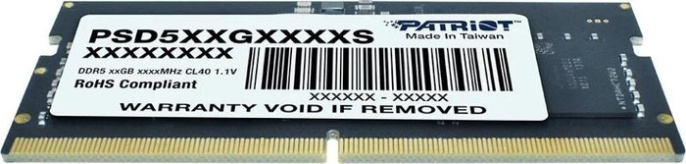 Оперативная память Patriot PSD516G520081S DDR5 SODIMM 16GB PC5-41600 CL42