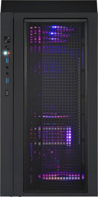 Компьютер OSIO CyberLine C59i Intel Core i5 12400F,  DDR4 16ГБ, 1ТБ SSD, NVIDIA GeForce RTX 3050 - 6 ГБ,  без операционной системы,  черный [с59i-001b]