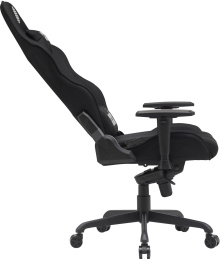 Кресло Cactus CS-CHR-MC04-BBK, ткань, до 150кг, регулируемые 2D подлокотники,  черный