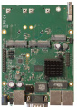 Материнская плата MikroTik RouterBOARD M33G with Dual Core 880MHz CPU, 256MB RAM, 3x Gbit LAN, 2x miniPCI-e, 2x SIM slots, USB, microSD slot, M.2 slot, RouterOS L4 RBM33G