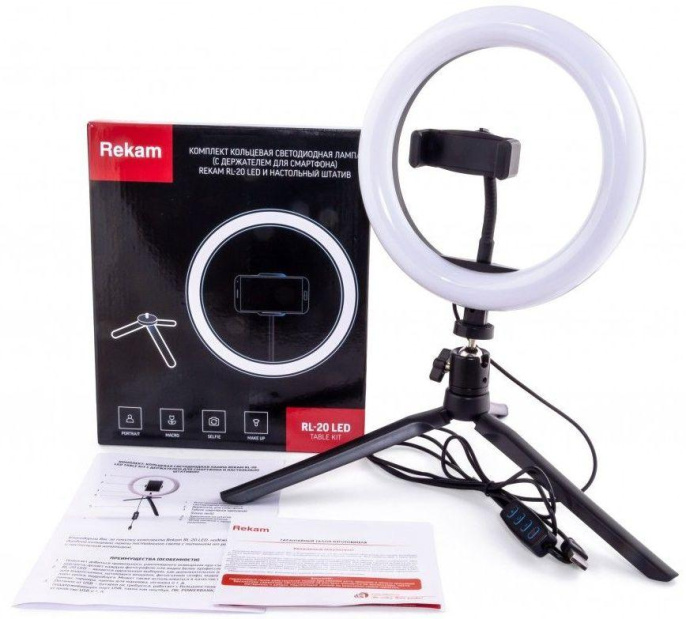 Комплект освещения Rekam RL-20 LED Table Kit, 20см [2302000021]
