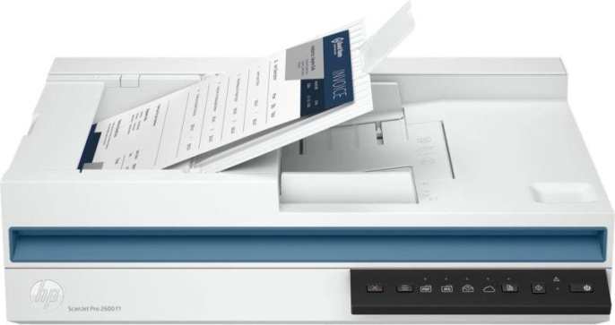 Сканер планшетный HP ScanJet Pro 2600 f1 20G05A A4 белый