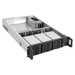 Серверная платформа ExeGate Pro 2U650-HS09 <RM 19", высота 2U, глубина 650, Redundant БП 2x550W, 9xHotSwap, 2*USB> EX294279RUS