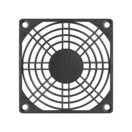 Решетка для вентилятора 80x80 ExeGate EG-080PSB (80x80 мм, пластиковая, квадратная, черная) EX295269RUS