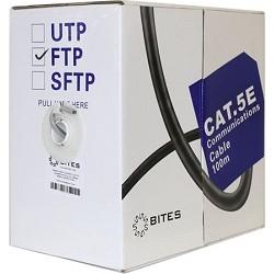 5bites Кабель FS5505-100A витая пара FTP / SOLID / 5E / 24AWG / CCA/ PVC / 100M