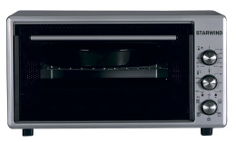 Мини-печь STARWIND SMO2022,  серый
